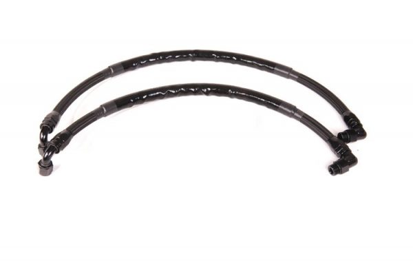 Oil cooler hoses for the oil cooler kit by RacingLine available for purchase and installation at Salta.
