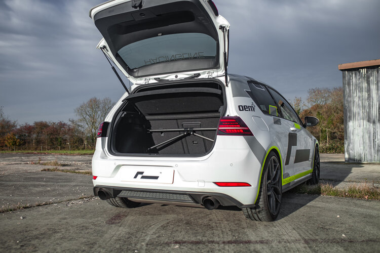 Racingline Carbon Fiber Rear Body Brace for VW/Audi MQB Vehicles